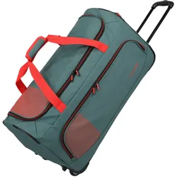 travelite BASICS FRESH Rollenreisetasche Grün/Orange