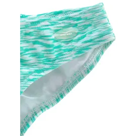 VENICE BEACH Bandeau-Bikini Mint/Weiß 134/140