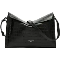 Liebeskind Berlin LORA CROCO Shoulderbag M, black M