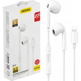 DUDAO X14PROL-W1 In-Ear-Kopfhörer mit iPhone Anschluss Weiß
