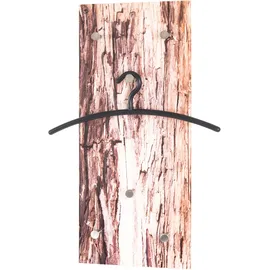 Haku-Möbel Wandgarderobe Motiv Mehrfarbig