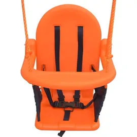 vidaXL Schaukelset mit Sicherheitsgeschirr orange