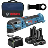 Bosch Akku-Multi-Cutter GOP 12V-28 / 2x 4,0 Ah Akku + Ladegerät im Softbag