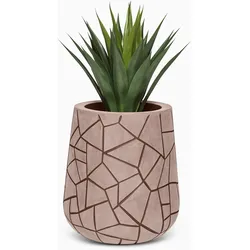 Design Blumentopf Memory Pot Moleskin Indoor – Outdoor Serralunga - Moleskin Rose