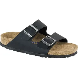 Birkenstock Arizona Weichbettung Naturleder geölt schwarz 46