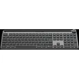 JLAB Epic Wireless Keyboard, schwarz, LEDs weiß, USB/Bluetooth, DE (IEUDEKEPICKEYRBLK4)