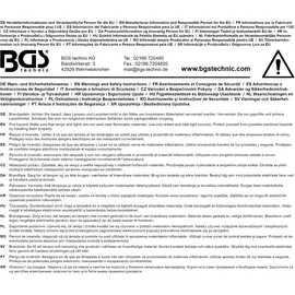 BGS LED-Motorhauben-Leuchte mit Akku