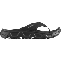 Salomon Reelax Break 6.0 Herren Erholungsschuhe, Gepolsterte Stabilität, Nahtloser Fußhalt, Geringes Gewicht, Black, 49 1/3 - 49 1/3 EU