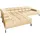 KAWOLA Ecksofa NELSON beige Leder