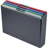 Joseph Joseph Folio Schneidebrett-Set, Schneidebrett, Grau