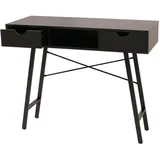 MCW E92-K Konsolentisch 80x100x40 schwarz