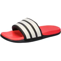 adidas Adilette Comfort 2.0 Schwarz/Weiß/Rot 43 1/3