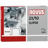 Novus Heftklammern 23/10 Blau 1000 St.