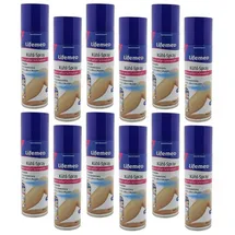 Lifemed Kühlpad Kühlspray 12x 300ml - Akute Schmerzlinderung Sport Prellungen, Set 12-tlg., Kühlspray, Eisspray Sportkältespray Kühlung Sportverletzung weiß