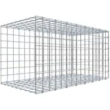 Gabiona C-Ring-Gabione-Anbaukorb Typ 2 40 x 80 x 40 cm Maschenw 5 x 5 cm