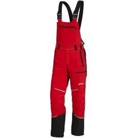 KOX Schnittschutz Latzhose Mistral 3.0 Rot/Gelb - 27 untersetzt