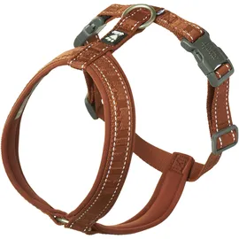 Hurtta Y Casual Eco Hundegeschirr Braun 70-80 cm