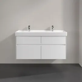 Villeroy & Boch Waschbeckenunterschrank Collaro 4 Auszüge 115,4 x 54,6 x 44,4 cm Weiß