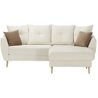 Ecksofa  Flash ¦ beige ¦ Maße (cm): B: 211 H: 92 T: 154.0