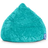 Sitting Point BeanBag Fluffy 70 x 110 cm türkis