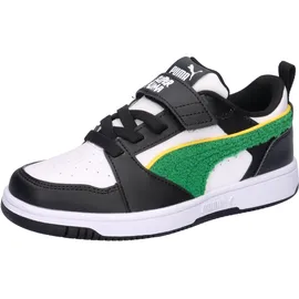Puma Rebound V6 Lo Super White/Archive Green/Black 29