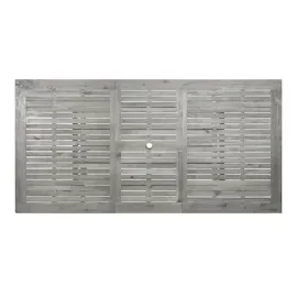 vidaXL Garten-Esstisch (150-200)x100x75 cm Massivholz Akazie