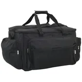 vidaXL Angeltasche Wasserdicht Schwarz Oxford-Gewebe