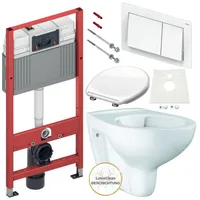 Tece, grohe TECE Vorwandelement WC spülrandlos Beschichtung Drückerplatte WC