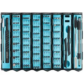 Cecotec PrecissionGyro 300 Infinity Schraubendreher-Set 128-tlg. Blau/Schwarz