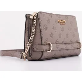 GUESS ZARELA MINI TOP ZIP Grau - Beige