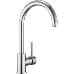 WELLBAD CASCADE Küchenarmatur Chrom – 360° drehbar & langlebig