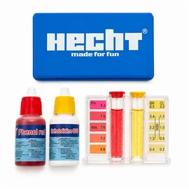 Hecht Wassertest blau
