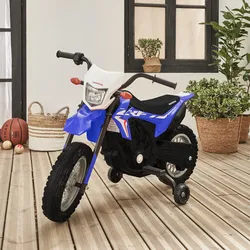 Kinder-Elektromotorrad Honda 6V, blau, 1 Platz