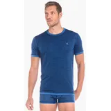 Schöffel Merino Sport Shirt 1/2 Arm Blau L