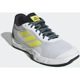 adidas Herren Amplimove Trainer Shoes, FTWR White/Lucid Lemon/Shock pink, 44 2/3 EU