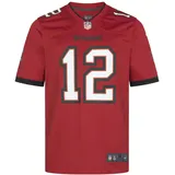 Nike Tampa Bay Buccaneers Trikot Heim Game Brady rot S)