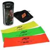 PTP Latex Resistance Loop Set MICROBAND TRIPLE PACK bunt No Size