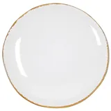 Mica decorations Essteller Tabo Ø 26,5 cm weiß