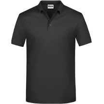 James & Nicholson Basic Polo schwarz S