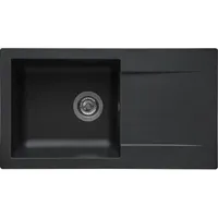 Stradour 78 x 43,5 cm, Matte Hinterseite Schwarz