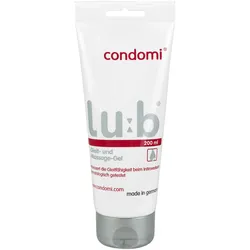 Condomi lub Gleit- und Massagegel