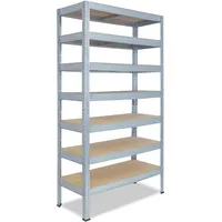 Shelfplaza PRO 230x60x45 cm Schwerlastregal in verzinkt mit 7