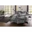 Linon anthrazit 135 x 200 cm + 40 x 80 cm