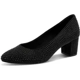 Marco Tozzi Damen 2-22440-45 Pumps, Black Glitter, 38 EU