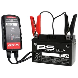 BS Battery BS15 Intelligentes Batterieladegerät