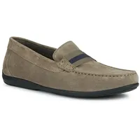 GEOX U ASCANIO A Moccasin, Dove Grey, 39 EU