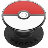 PopSockets PopSockets: PopGrip - Ausziehbarer Sockel und Griff mit einem Austauschbarem Top für Smartphones und Tablets - Pokémon - Poké Ball Enamel