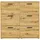 HBZ Sam 116 x 103 x 17 cm beige / Eiche Artisan