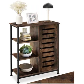 Tectake Sideboard 71 x 82 x 32 cm Braun