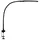 LINDBY LED-Lampe Nilay in Schwarz aus Metall, Modern, - 70